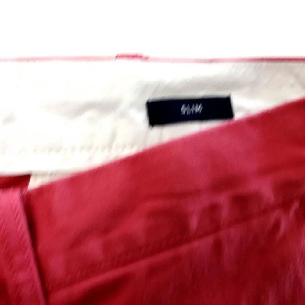 DAMAGED J Crew Mercantile Flex‎ Cotton Chino Pants Slim 31/29 Pink Low Rise Flat
